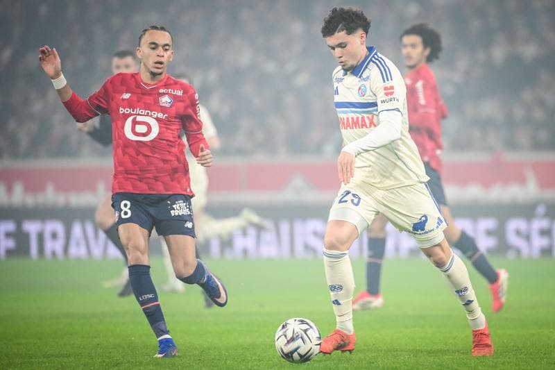 Football. Ligue 1. Lille - Strasbourg. 25.01.2026