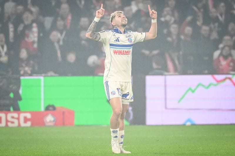 Football. Ligue 1. Lille - Strasbourg. 25.01.2026