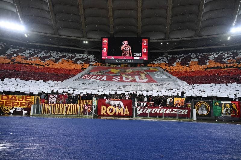 Football. Serie A. AS Roma - AC Milan. 25.01.2026