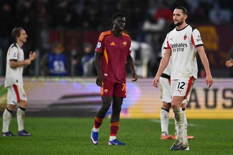 Football. Serie A. AS Roma - AC Milan. 25.01.2026