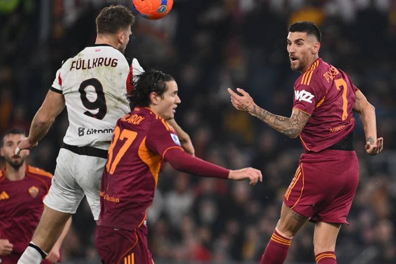 Football. Serie A. AS Roma - AC Milan. 25.01.2026