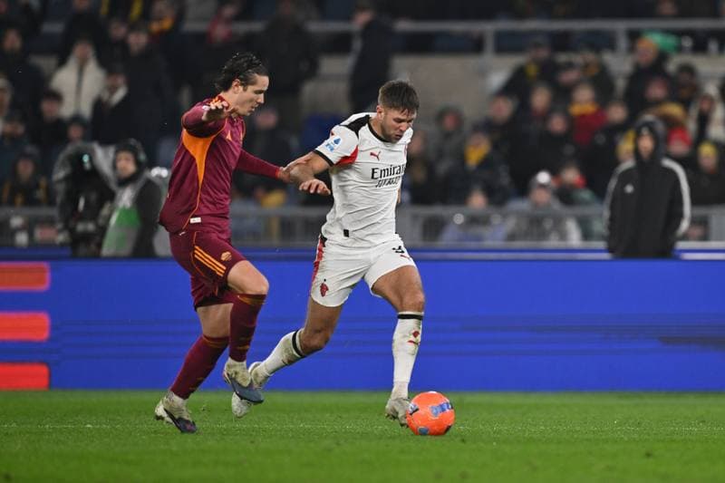 Football. Serie A. AS Roma - AC Milan. 25.01.2026