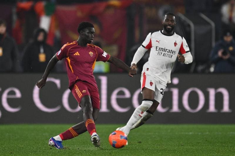 Football. Serie A. AS Roma - AC Milan. 25.01.2026