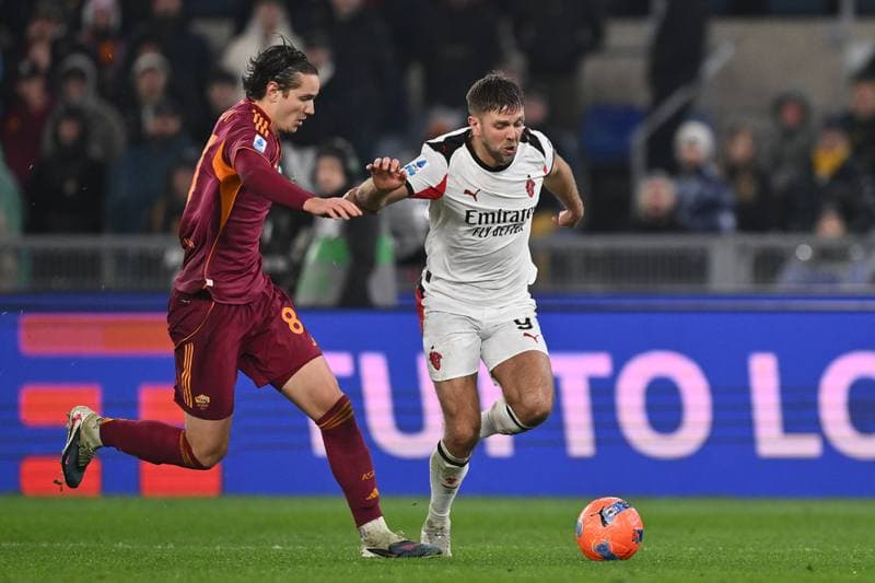Football. Serie A. AS Roma - AC Milan. 25.01.2026