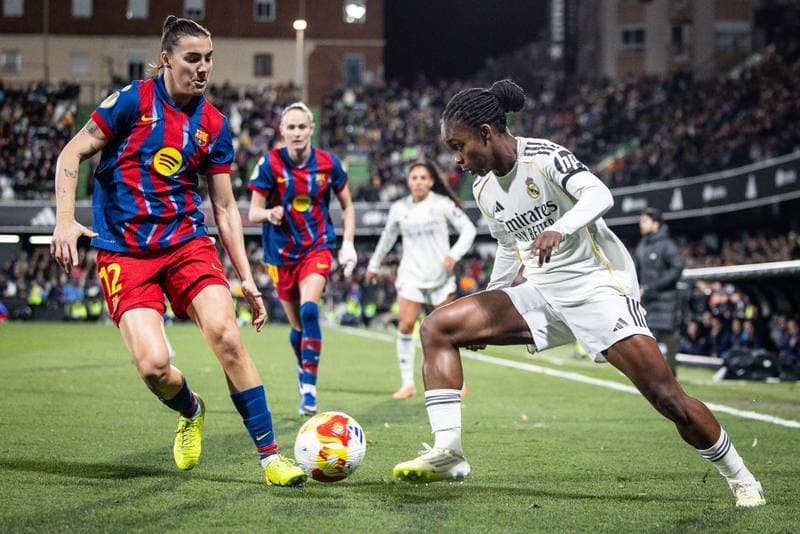 Football. Women's Spanish Super Cup. FC Barcelona - Real Madrid. 24.01.2026