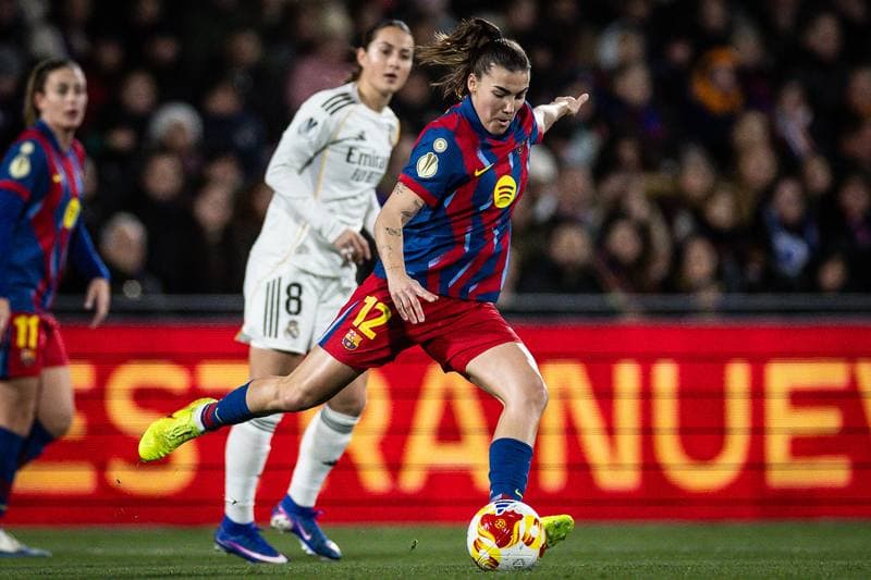 Football. Women's Spanish Super Cup. FC Barcelona - Real Madrid. 24.01.2026