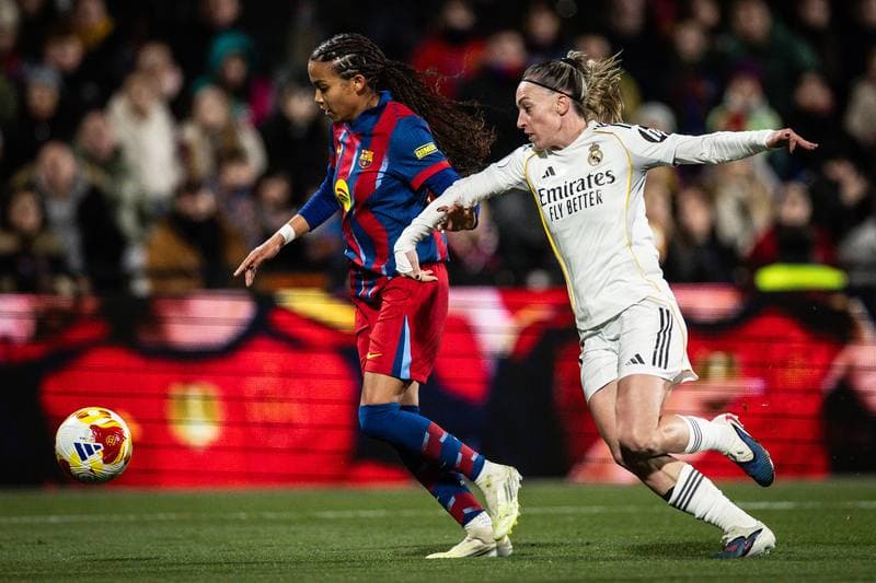 Football. Women's Spanish Super Cup. FC Barcelona - Real Madrid. 24.01.2026