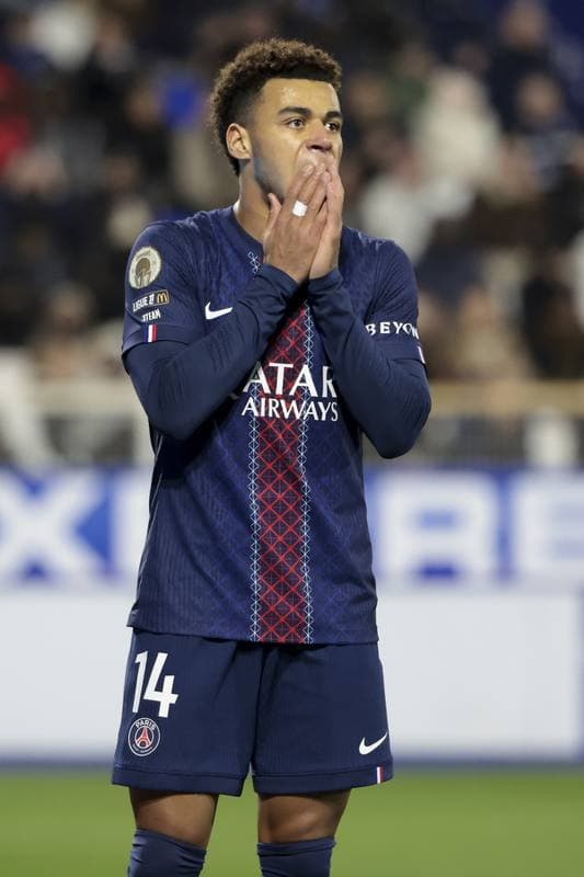 Football. Ligue 1. AJ Auxerre - Paris Saint-Germain. 23.01.2026