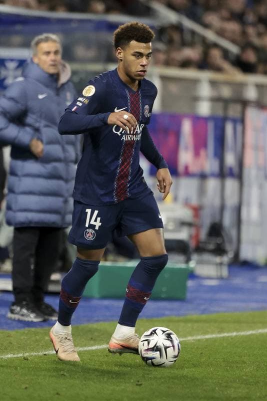 Football. Ligue 1. AJ Auxerre - Paris Saint-Germain. 23.01.2026