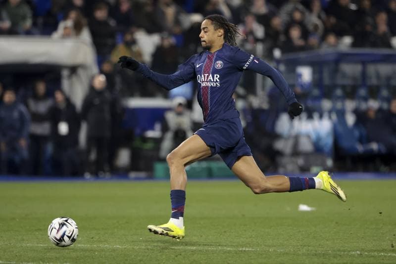 Football. Ligue 1. AJ Auxerre - Paris Saint-Germain. 23.01.2026