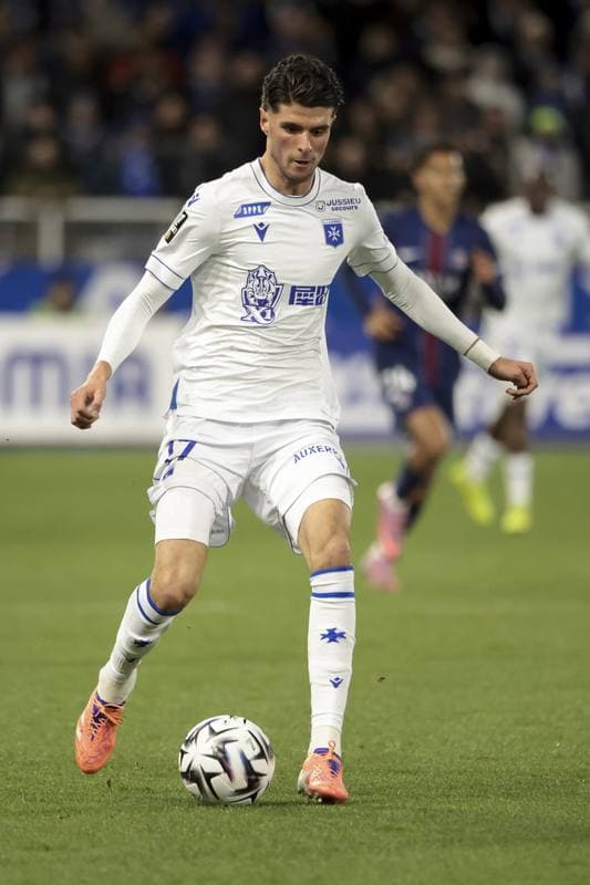 Football. Ligue 1. AJ Auxerre - Paris Saint-Germain. 23.01.2026