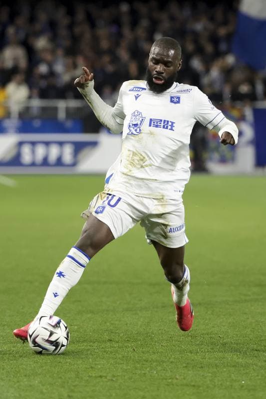 Football. Ligue 1. AJ Auxerre - Paris Saint-Germain. 23.01.2026