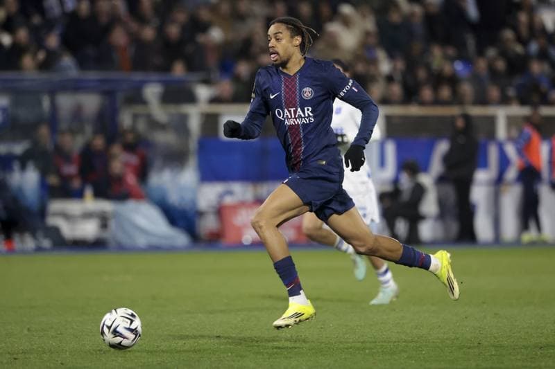 Football. Ligue 1. AJ Auxerre - Paris Saint-Germain. 23.01.2026