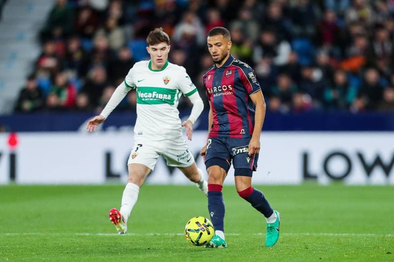 Football. La Liga. Levante - Elche. 23.01.2026