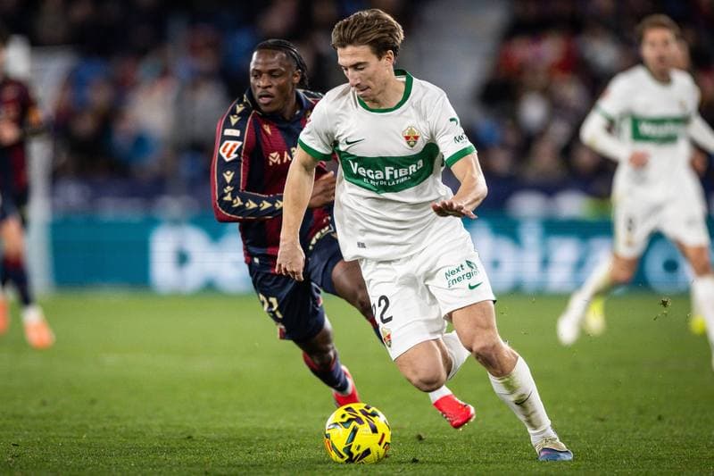 Football. La Liga. Levante - Elche. 23.01.2026