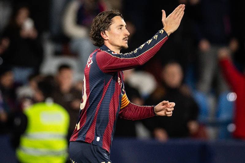 Football. La Liga. Levante - Elche. 23.01.2026