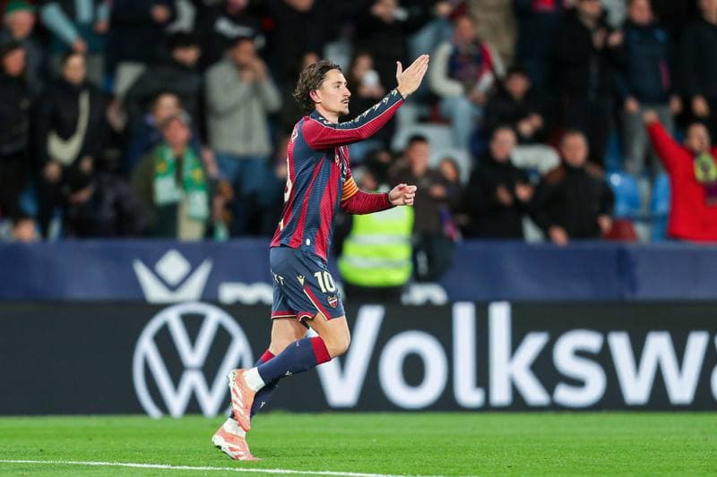 Football. La Liga. Levante - Elche. 23.01.2026