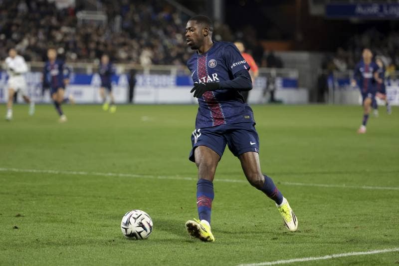 Football. Ligue 1. AJ Auxerre - Paris Saint-Germain. 23.01.2026