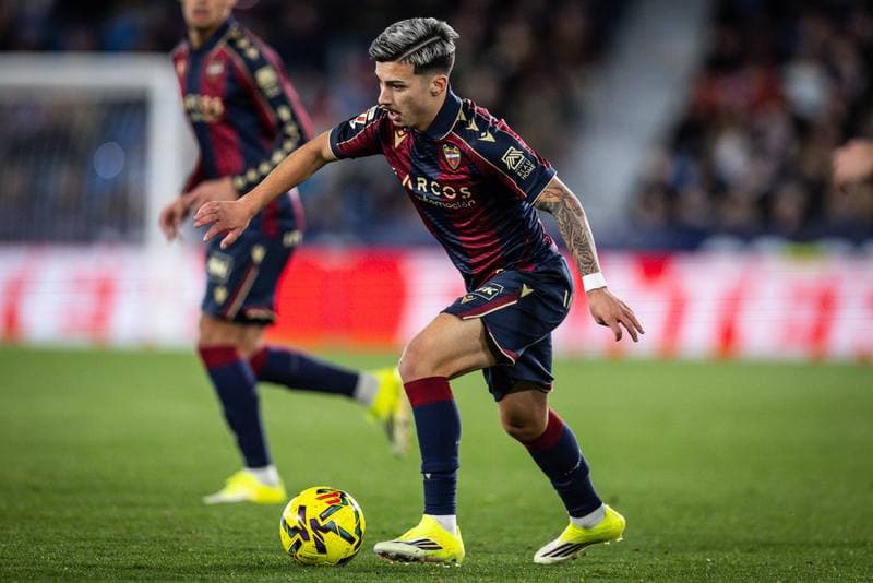 Football. La Liga. Levante - Elche. 23.01.2026