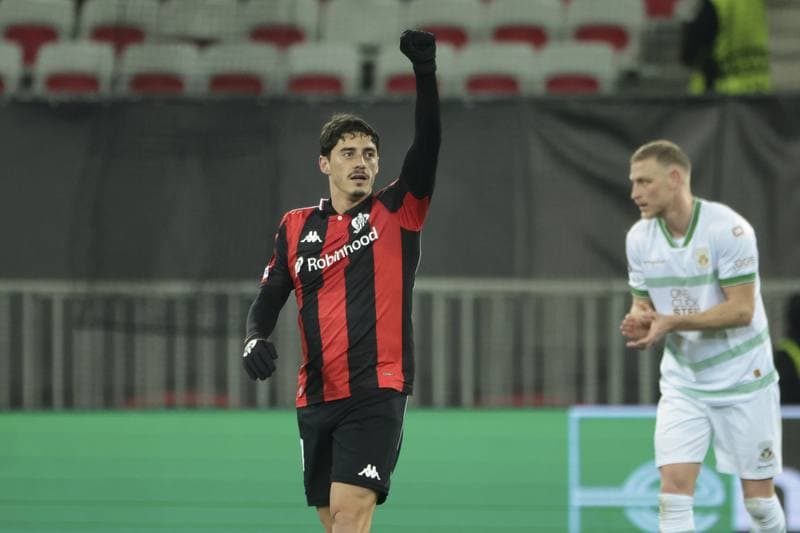 Football. UEFA Europa League. OGC Nice - Go Ahead Eagles. 22.01.2026