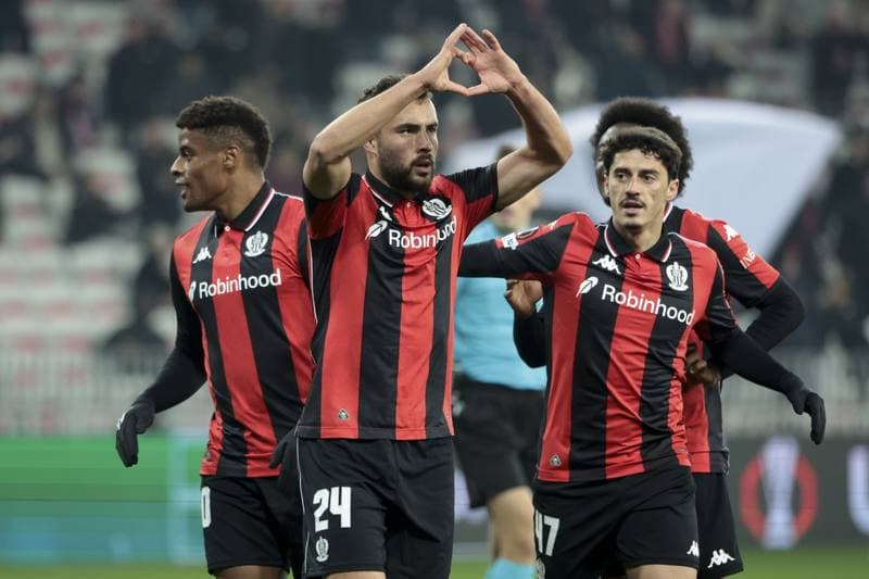 Football. UEFA Europa League. OGC Nice - Go Ahead Eagles. 22.01.2026