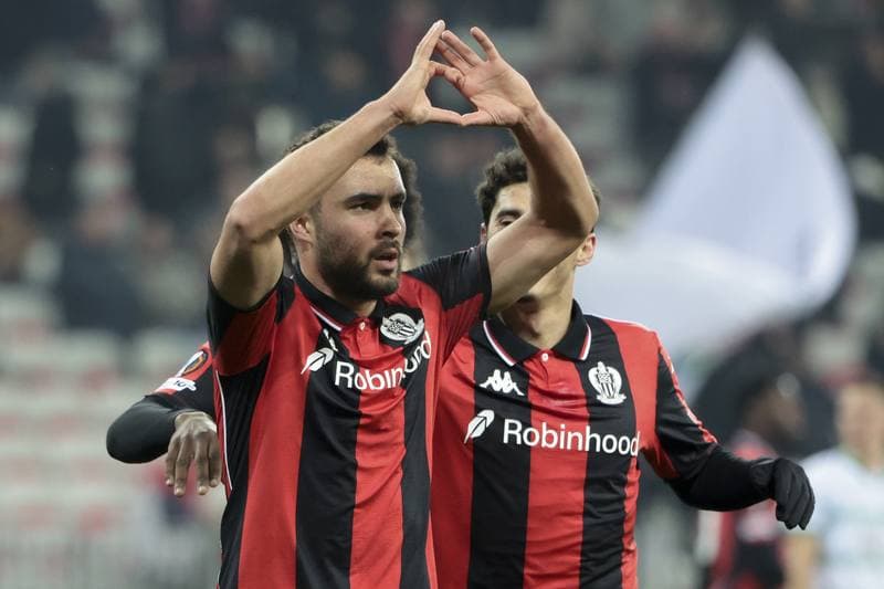 Football. UEFA Europa League. OGC Nice - Go Ahead Eagles. 22.01.2026