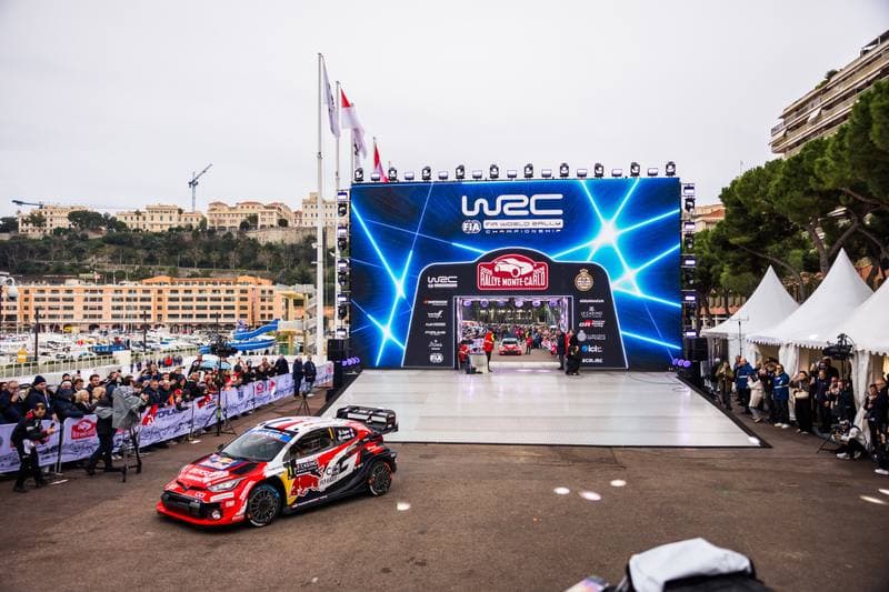 Motorsport. WRC. Rallye Automobile Monte Carlo. 22.01.2026