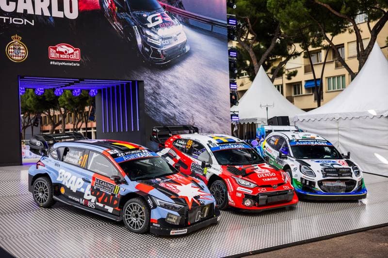 Motorsport. WRC. Rallye Automobile Monte Carlo. 22.01.2026