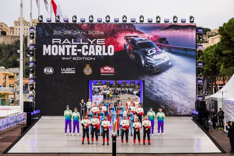 Motorsport. WRC. Rallye Automobile Monte Carlo. 22.01.2026