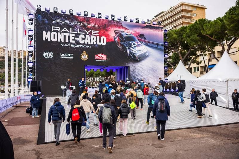 Motorsport. WRC. Rallye Automobile Monte Carlo. 22.01.2026