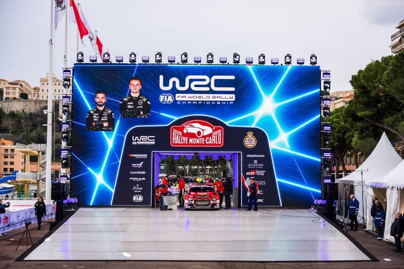 Motorsport. WRC. Rallye Automobile Monte Carlo. 22.01.2026