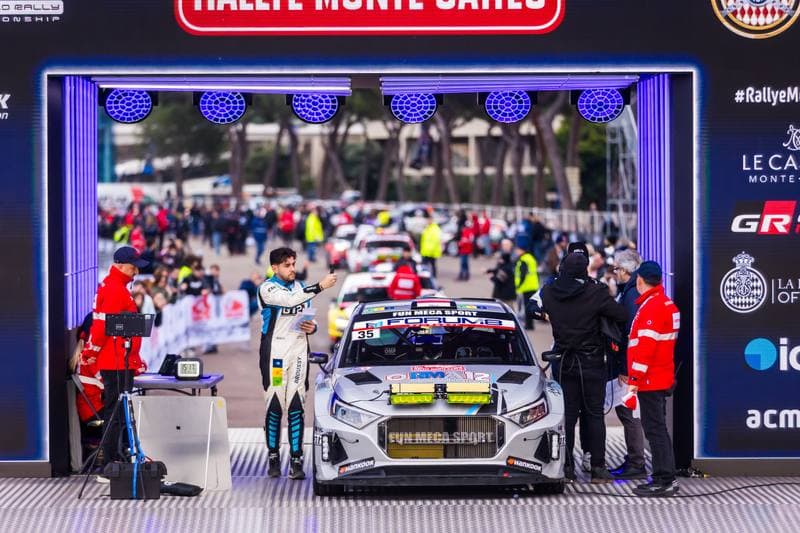 Motorsport. WRC. Rallye Automobile Monte Carlo. 22.01.2026