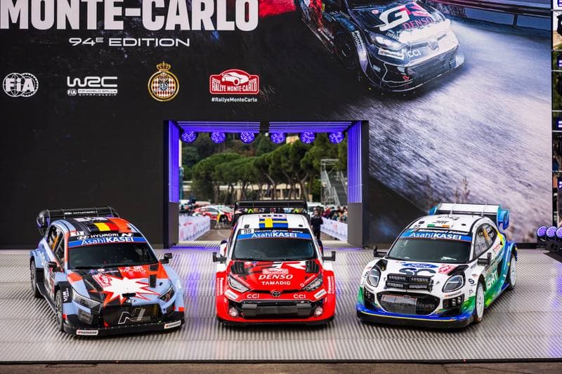 Motorsport. WRC. Rallye Automobile Monte Carlo. 22.01.2026