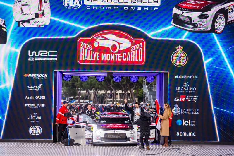 Motorsport. WRC. Rallye Automobile Monte Carlo. 22.01.2026