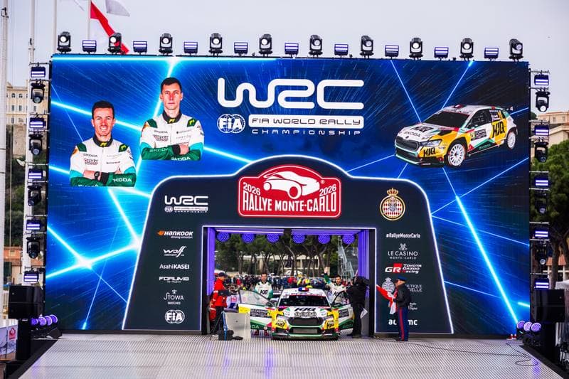 Motorsport. WRC. Rallye Automobile Monte Carlo. 22.01.2026