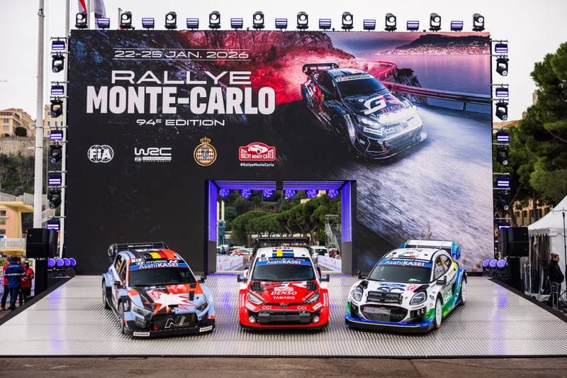 Motorsport. WRC. Rallye Automobile Monte Carlo. 22.01.2026