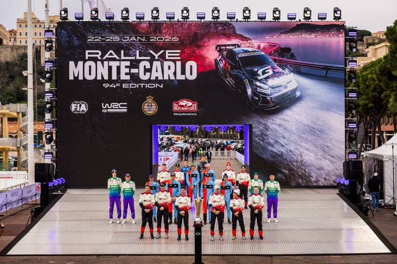 Motorsport. WRC. Rallye Automobile Monte Carlo. 22.01.2026
