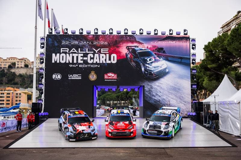 Motorsport. WRC. Rallye Automobile Monte Carlo. 22.01.2026