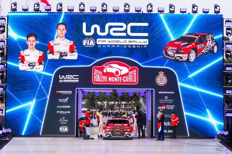 Motorsport. WRC. Rallye Automobile Monte Carlo. 22.01.2026