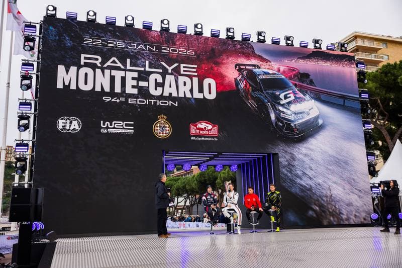 Motorsport. WRC. Rallye Automobile Monte Carlo. 22.01.2026