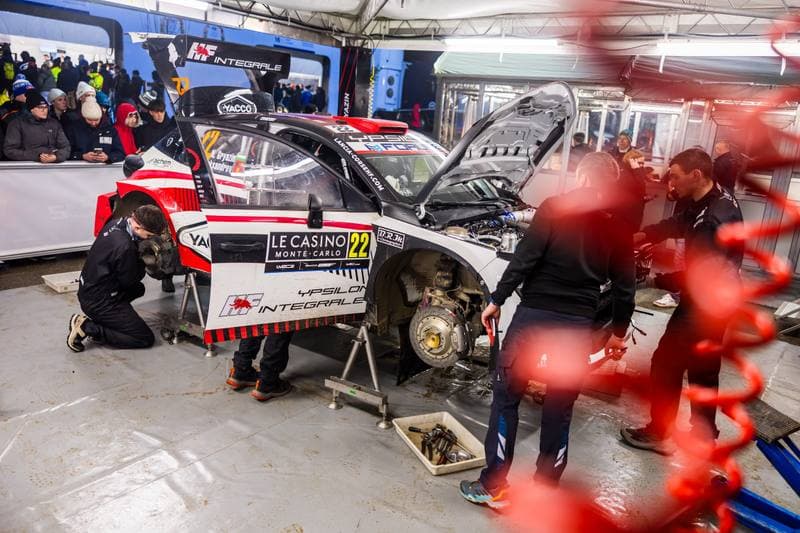 Motorsport. WRC. Rallye Automobile Monte Carlo. 22.01.2026