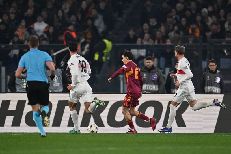 Football. UEFA Europa League. AS Roma - VfB Stuttgart. 22.01.2026