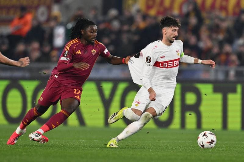 Football. UEFA Europa League. AS Roma - VfB Stuttgart. 22.01.2026