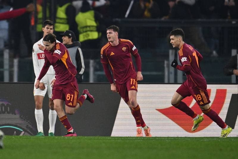 Football. UEFA Europa League. AS Roma - VfB Stuttgart. 22.01.2026