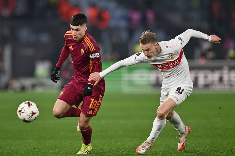 Football. UEFA Europa League. AS Roma - VfB Stuttgart. 22.01.2026