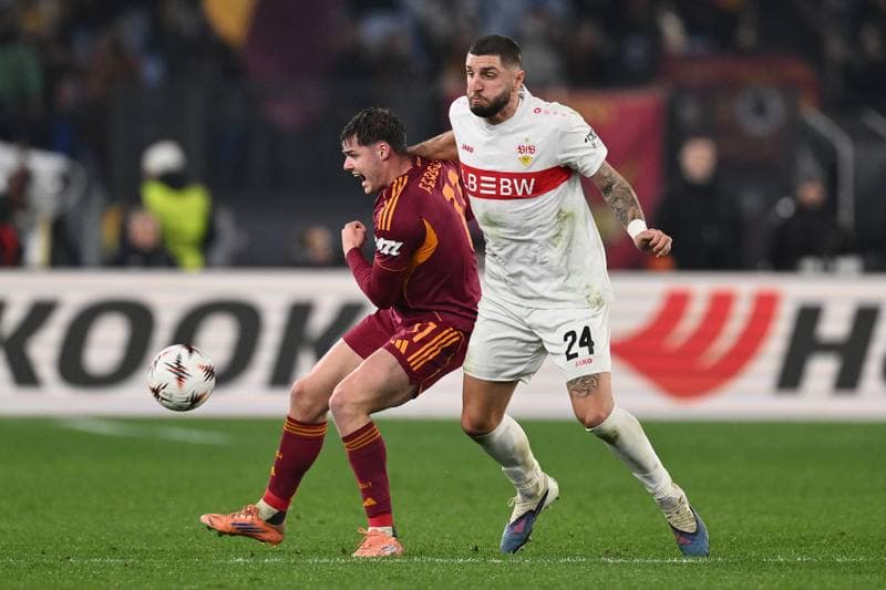 Football. UEFA Europa League. AS Roma - VfB Stuttgart. 22.01.2026