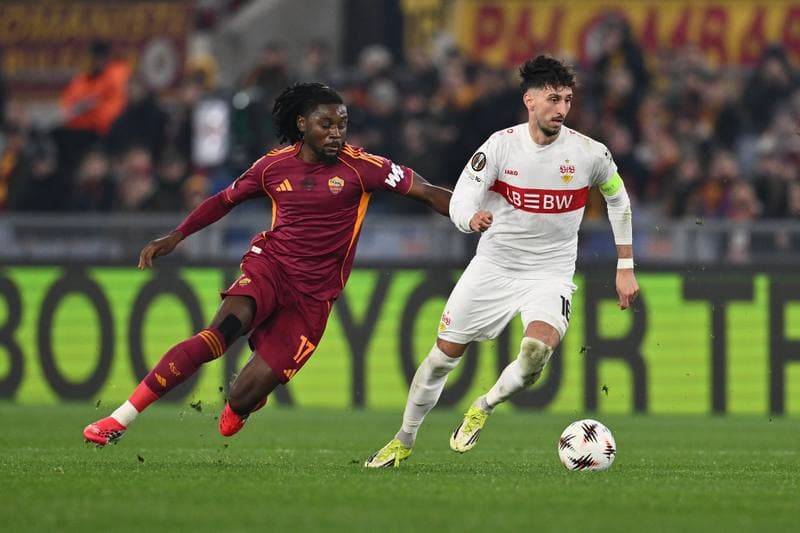 Football. UEFA Europa League. AS Roma - VfB Stuttgart. 22.01.2026
