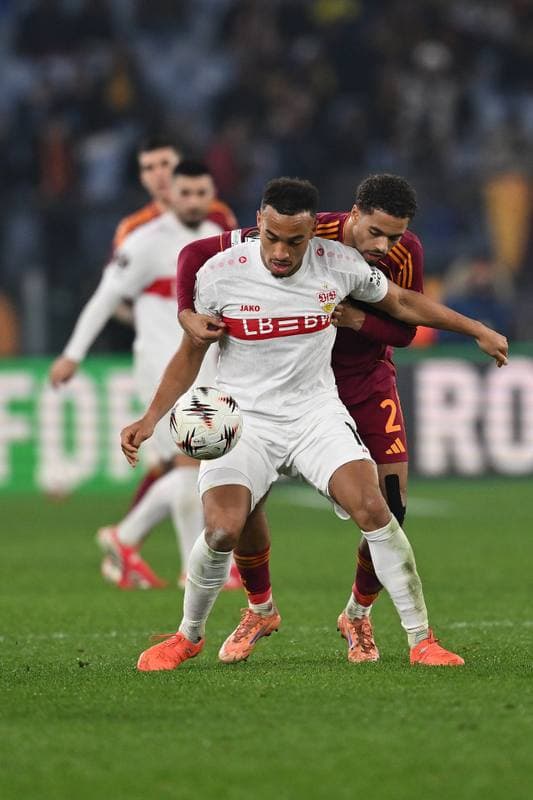 Football. UEFA Europa League. AS Roma - VfB Stuttgart. 22.01.2026