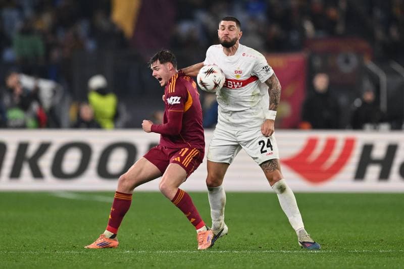 Football. UEFA Europa League. AS Roma - VfB Stuttgart. 22.01.2026