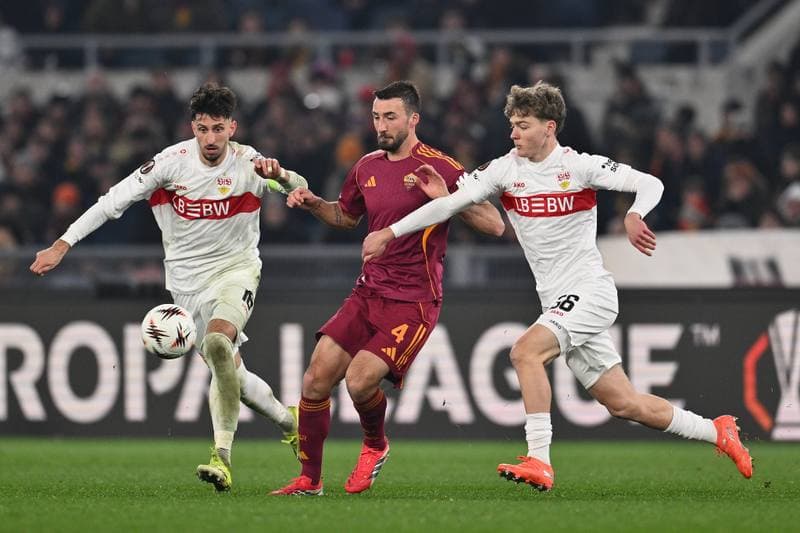 Football. UEFA Europa League. AS Roma - VfB Stuttgart. 22.01.2026